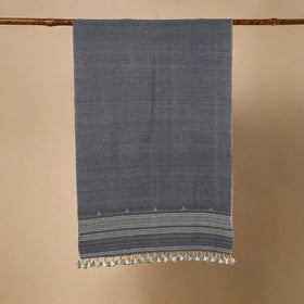 Buy Handloom Organic Kala Cotton Kutch Bhujodi Stole