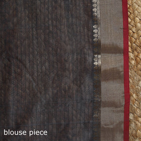 Handloom zari work chanderi silk saree 20 - handcrafted
