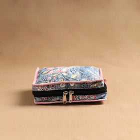 Grey Handmade 4 Pocket Jewellery Pouch Online in India