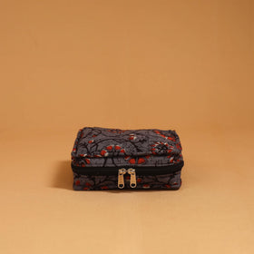 Handmade 4 pockets quilted jewellery bag 22 - handcrafted