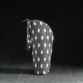 Grey Handmade Cotton 1L Water Bottle Cover