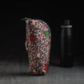 Grey Handmade Cotton 1L Water Bottle Cover