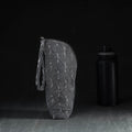 Grey Handmade Cotton 1L Water Bottle Cover