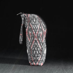 Grey Handmade Cotton 1L Water Bottle Cover