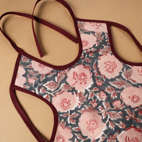 Buy Grey Handmade Cotton Baby Bib