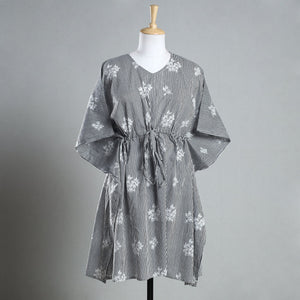 Buy Handmade Cotton Fabric Kaftan with Tie-Up Waist l iTokri.com