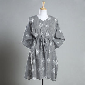 Buy Handmade Cotton Fabric Kaftan with Tie-Up Waist l iTokri.com