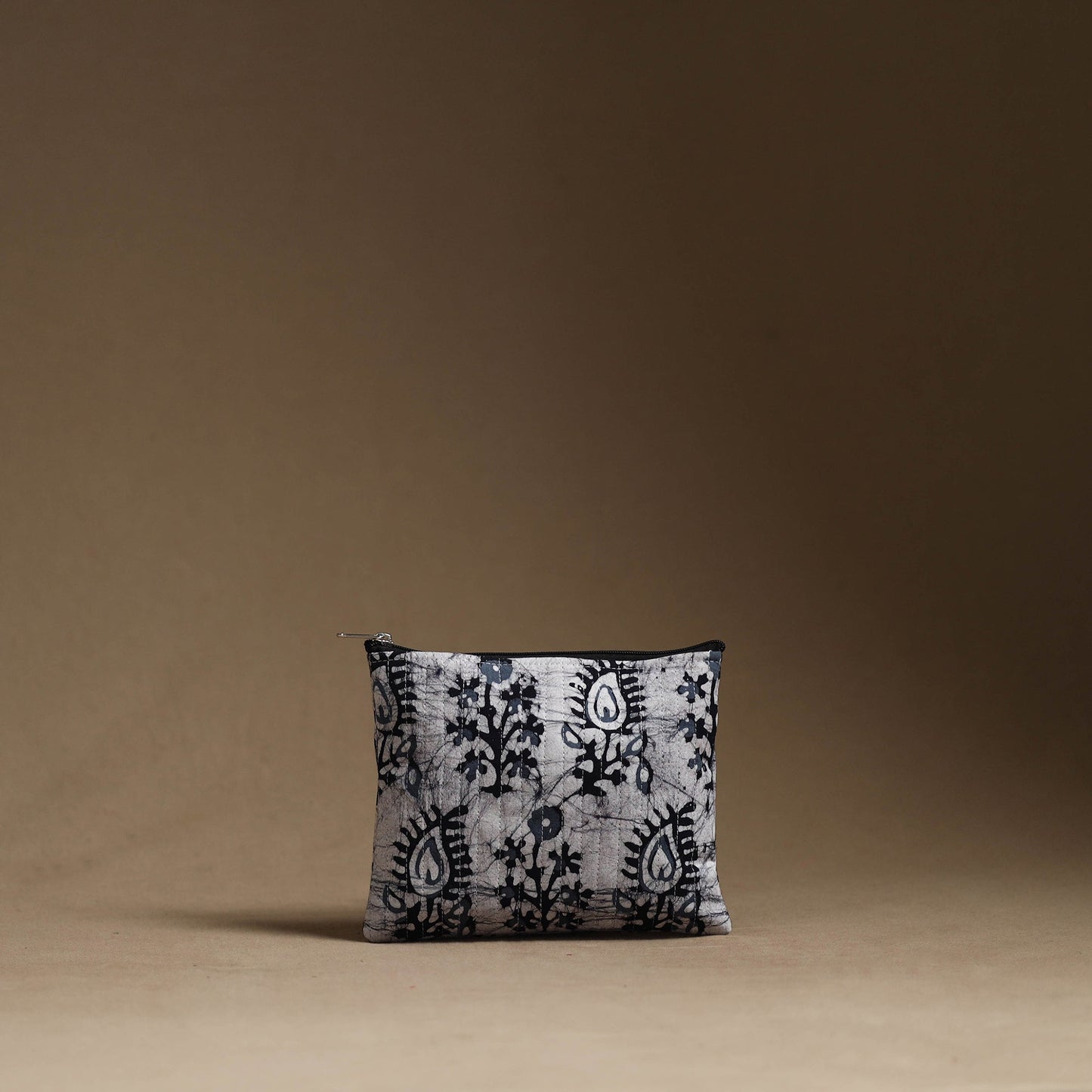 Grey - handmade cotton multipurpose utility pouches (set