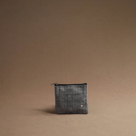 Grey - handmade cotton multipurpose utility pouches (set