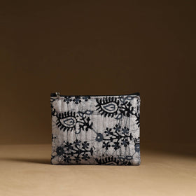 Grey - handmade cotton multipurpose utility pouches (set