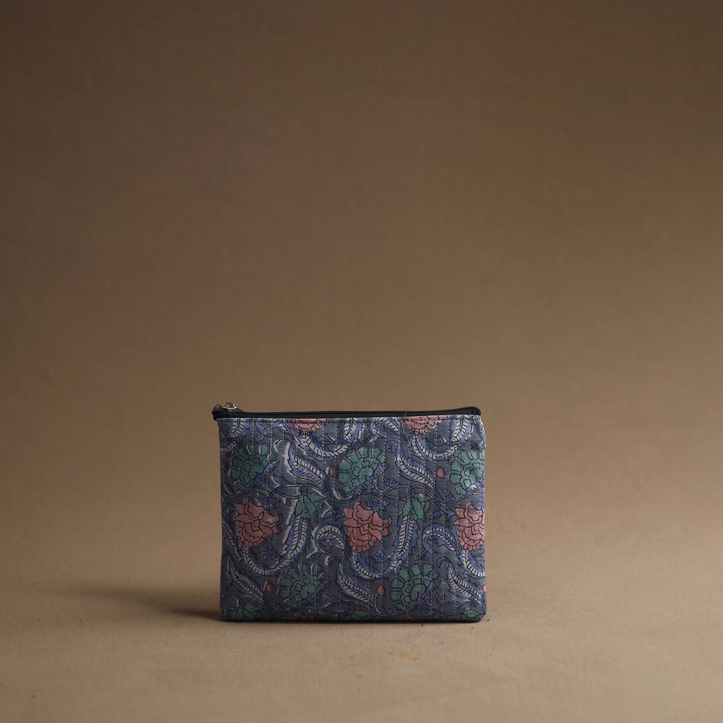 Grey - handmade cotton multipurpose utility pouches (set