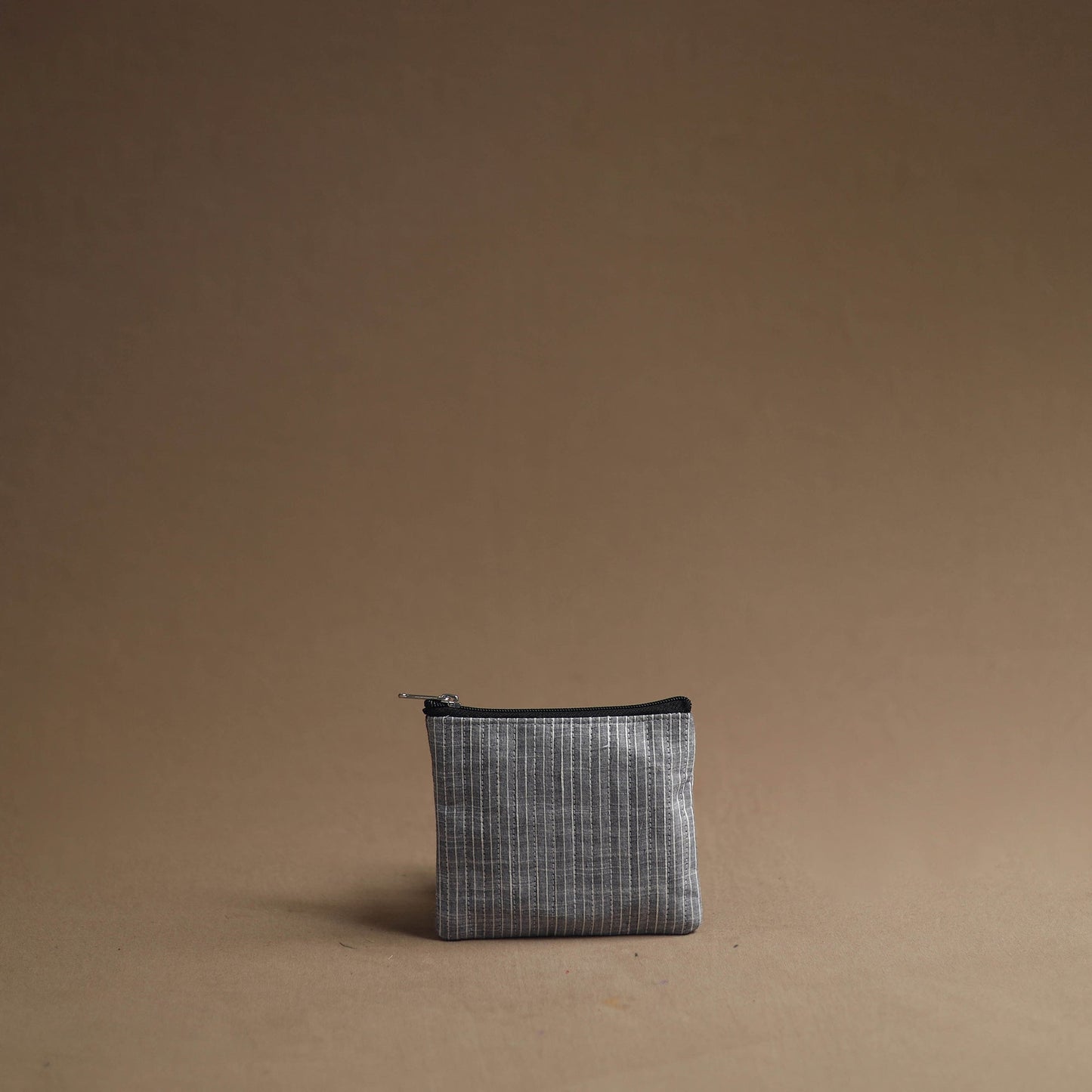 Grey - handmade cotton multipurpose utility pouches (set