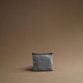 Grey - handmade cotton multipurpose utility pouches (set