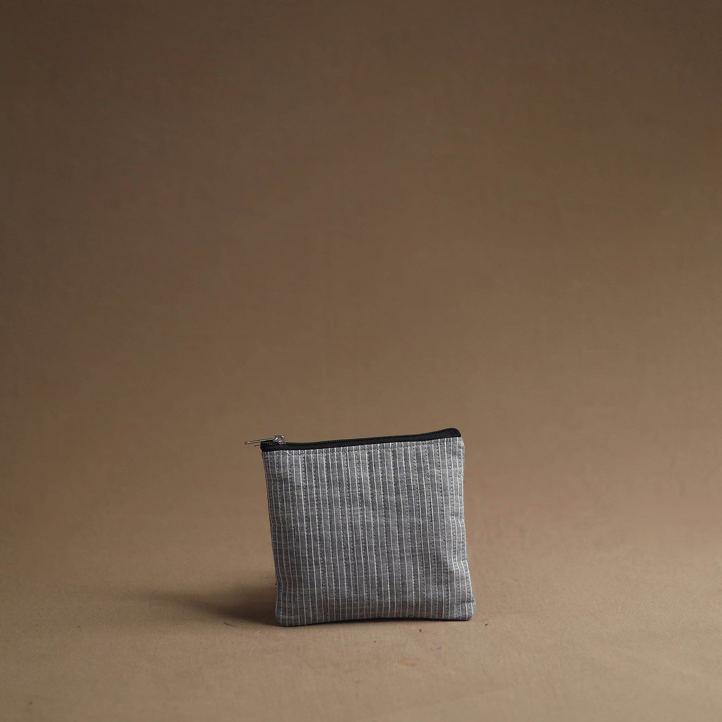 Grey - handmade cotton multipurpose utility pouches (set