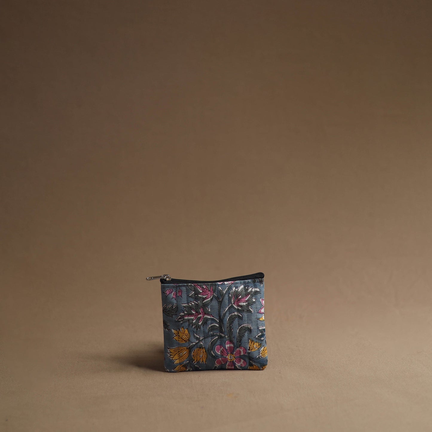 Grey - handmade cotton multipurpose utility pouches (set