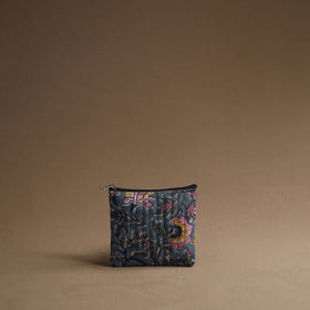 Grey - handmade cotton multipurpose utility pouches (set