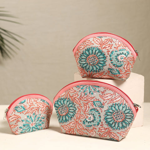 Handmade Cotton Toiletry Bags (Set of 3) 171 