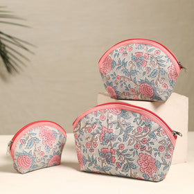  Handmade Cotton Toiletry Bags (Set of 3) 178 