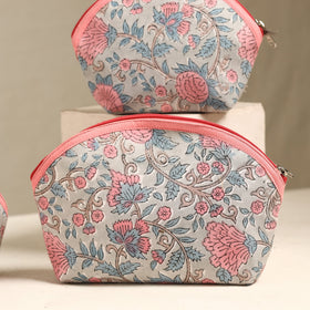  Handmade Cotton Toiletry Bags (Set of 3) 178 