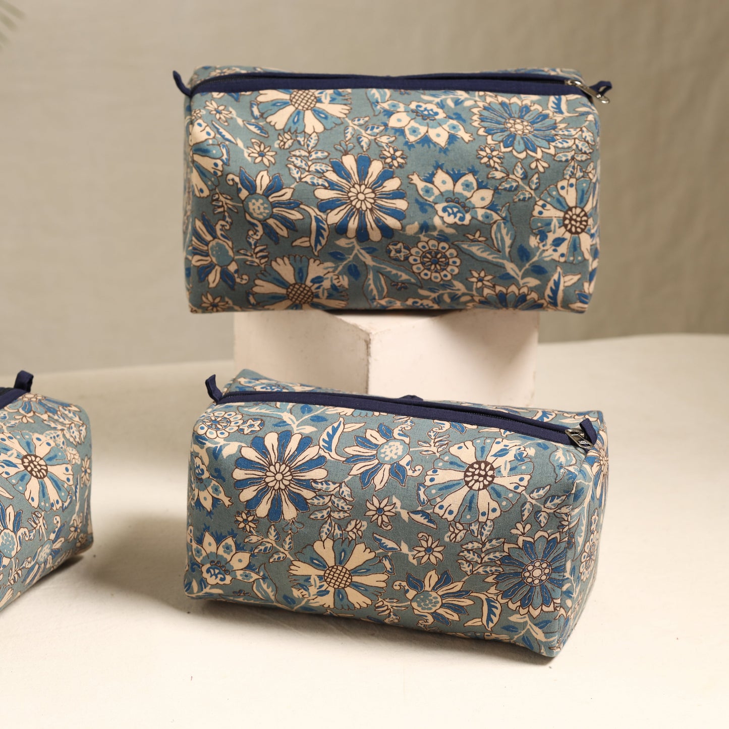  Handmade Cotton Toiletry Bags (Set of 3) 91 