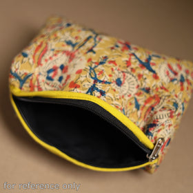 Handmade Cotton Toiletry Pouch - Eco-Friendly