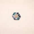 Handmade fabart jute magnet 05 - handcrafted