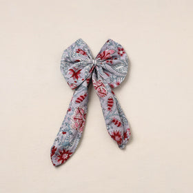  Handmade Fabric Bow Hair Clip 