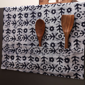 Handmade fridge top cover with multiple pockets 36