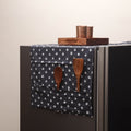 Handmade fridge top cover with multiple pockets 67