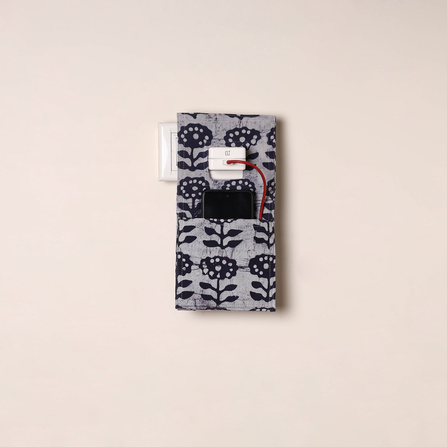 Handmade mobile charging holder 09 - handcrafted