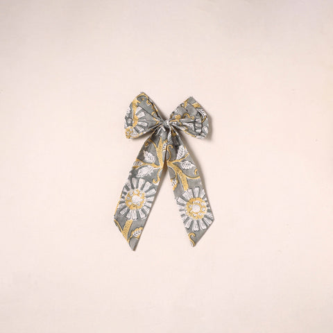 Handmade women’s bow hair clip 25 - handcrafted