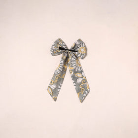 Handmade women’s bow hair clip 25 - handcrafted