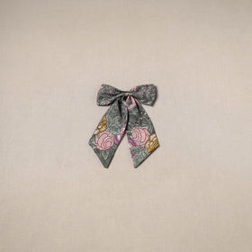 Handmade women’s bow hair clip 57 - handcrafted