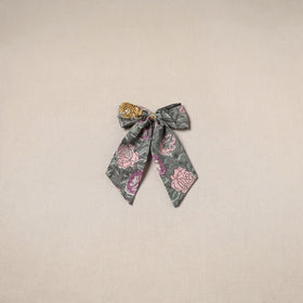 Handmade women’s bow hair clip 57 - handcrafted