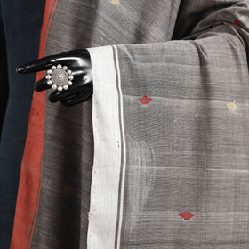 Peach - handspun handloom buti natural dyed cotton