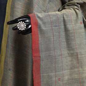 Peach - handspun handloom buti natural dyed cotton