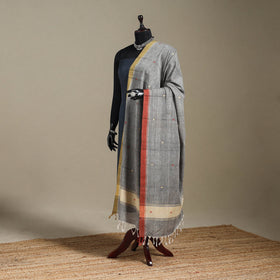 Peach - handspun handloom buti natural dyed cotton