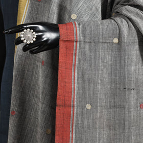 Peach - handspun handloom buti natural dyed cotton