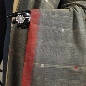 Peach - handspun handloom buti natural dyed cotton