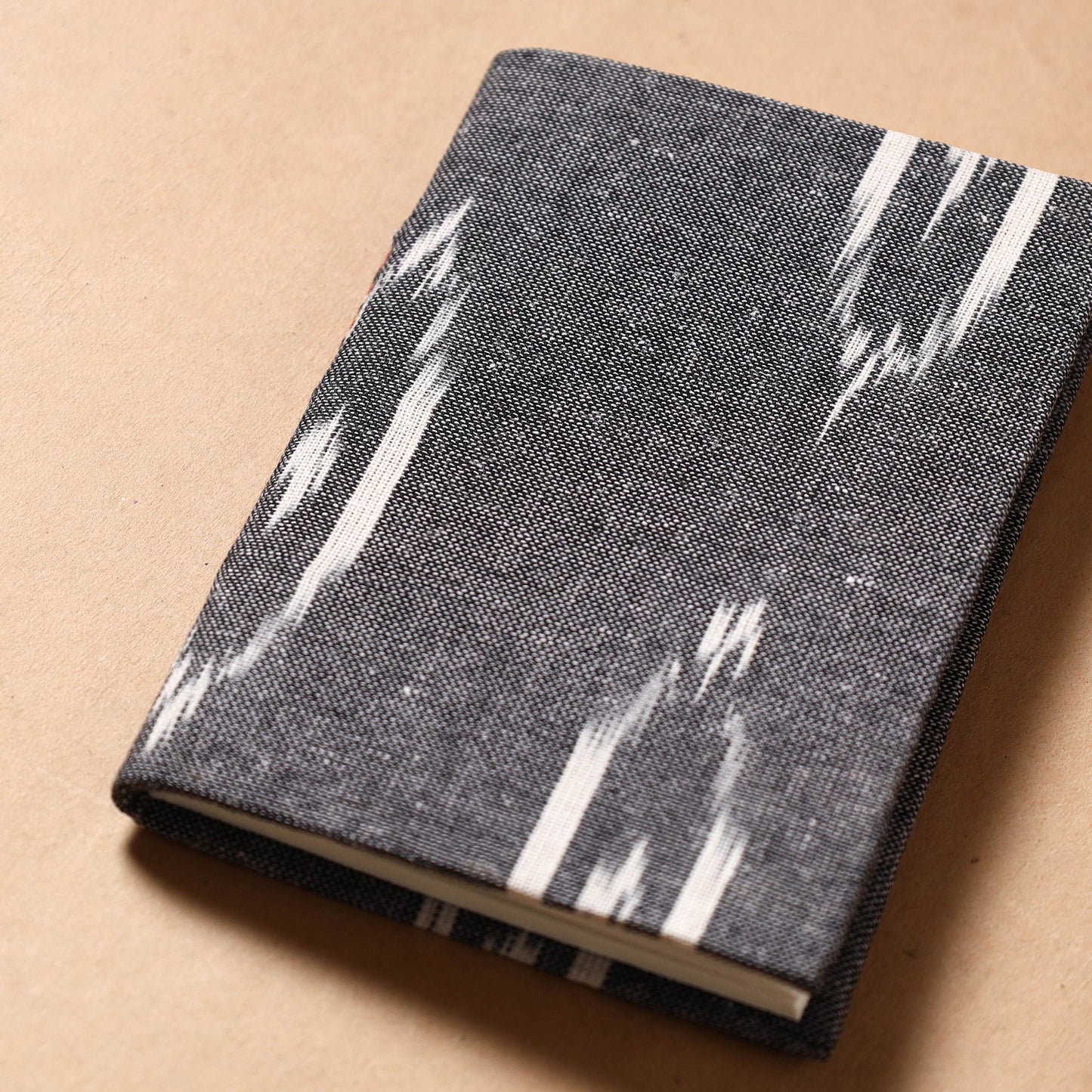  Ikat Fabric Cover Handmade Paper Notebook 