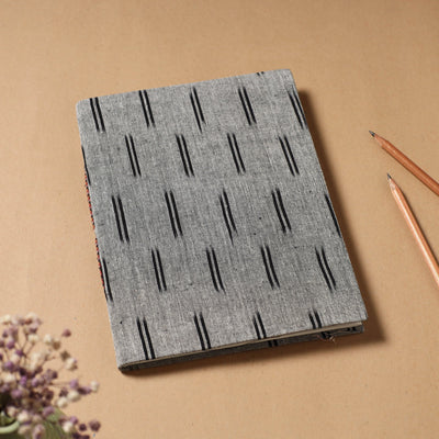  Ikat Fabric Cover Handmade Paper Notebook 