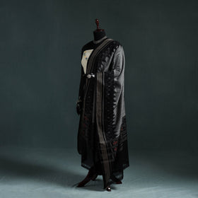 Ikat handloom cotton sambalpuri dupatta 09 - handcrafted