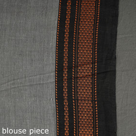 Buy Grey - Ilkal Handloom Cotton Saree With Chikki Paras Border 11 