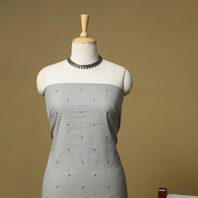 Jacquard cotton 3pc unstitched dress material 14
