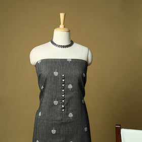 Jacquard cotton 3pc unstitched dress material 82