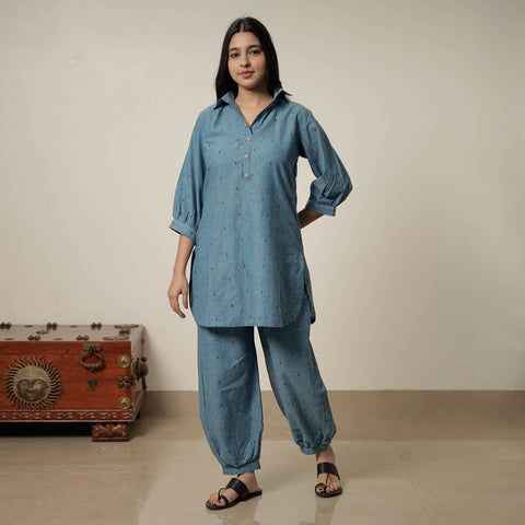 Buy Jacquard Cotton Co-Ord Set 01  Online at iTokri.com