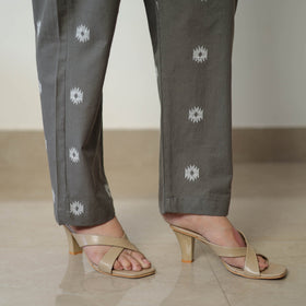  Grey Jacquard Cotton Co-Ord Set Online at iTokri.com