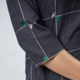 Buy Jacquard Cotton Long Kurta 04 Online l iTokri.com