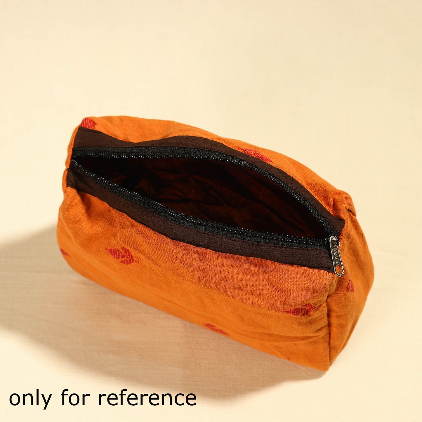  Jacquard Cotton Toiletry Pouch 