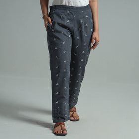  Jacquard Weave Cotton Elasticated Pant 04 Online at iTokri.com